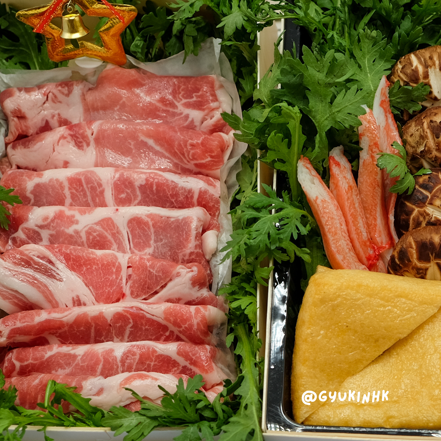 御 套餐 - 日本鹿兒島黑豚壽喜燒二人前